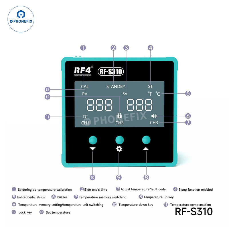 RF4 RF-S110 RF-S210 RF-S310 Smart BGA Soldering Station