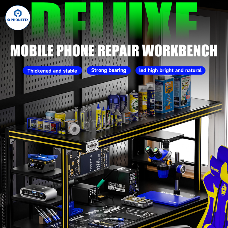 Mechanic Mobile Phone Repair Workbench With High Brightness LED Light