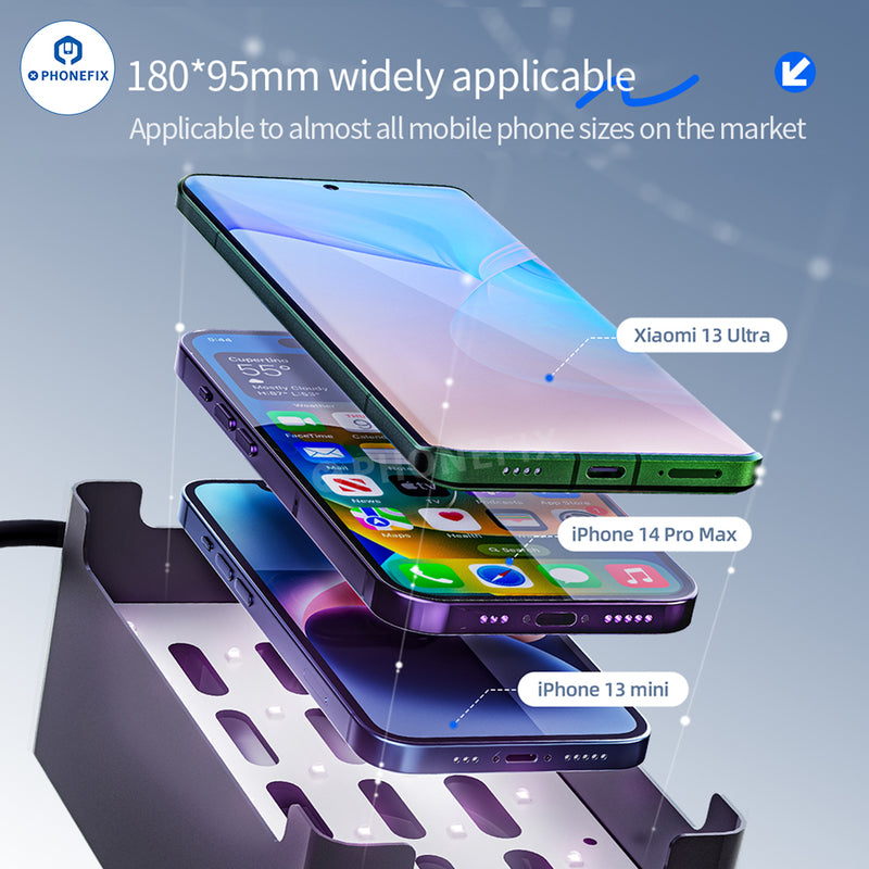 QianLi UVC17 Digital UV Curing Lamp For Phone Screen Repair