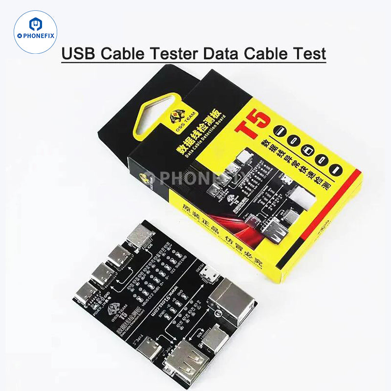 OSS T5 Lightning Type-C Micro Data Cable Detection Board