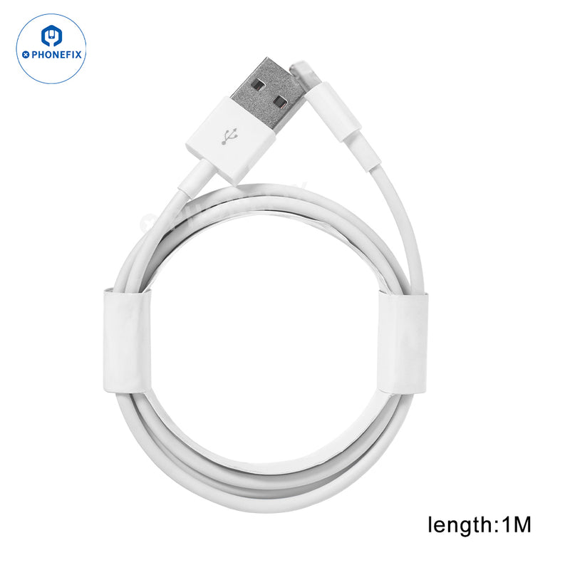 For iOS Android 1M USB Type-C Lighting PD Fast Charging Cable