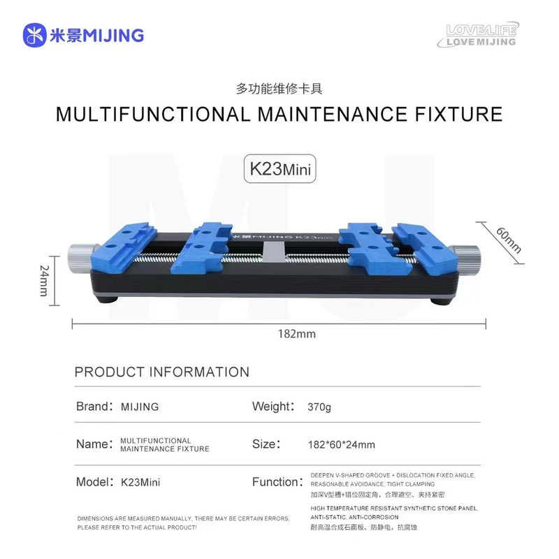 MJ K23 Dual Shaft PCB Soldering Holder For Phone Repair Tool