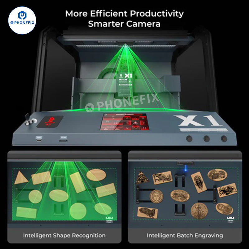 Xwitzeal X1 Laser Engraving Film Cutting UV Curing All-In-One Machine