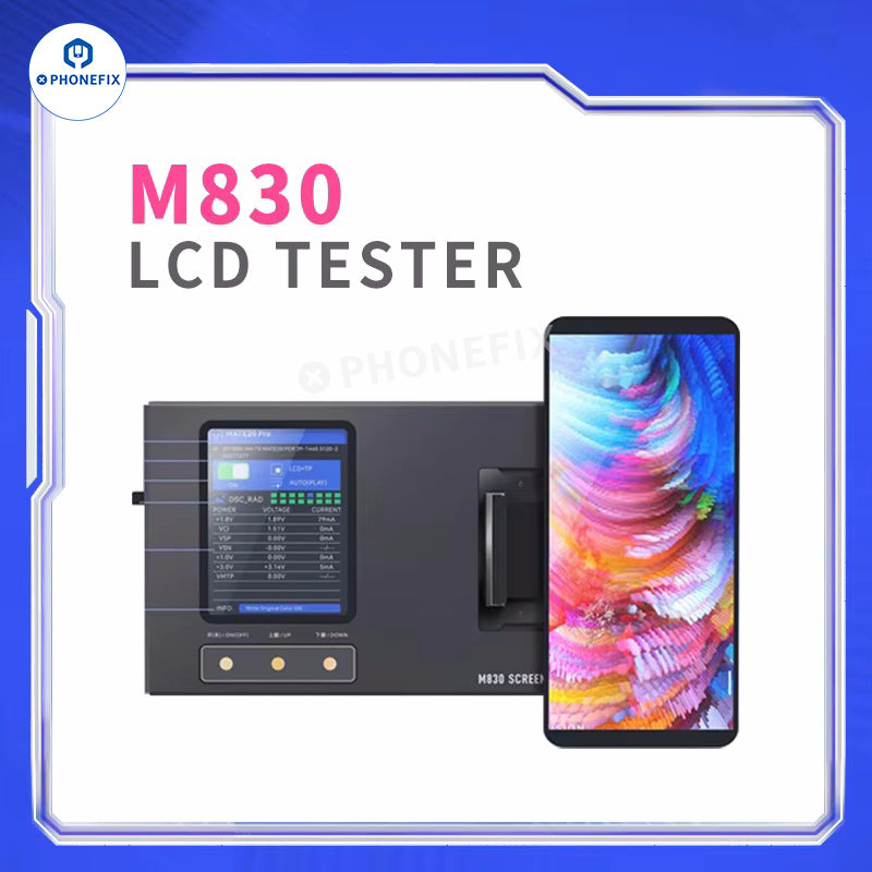 YCX M830 M8 Screen Tester for iPhone Samsung Huawei Android