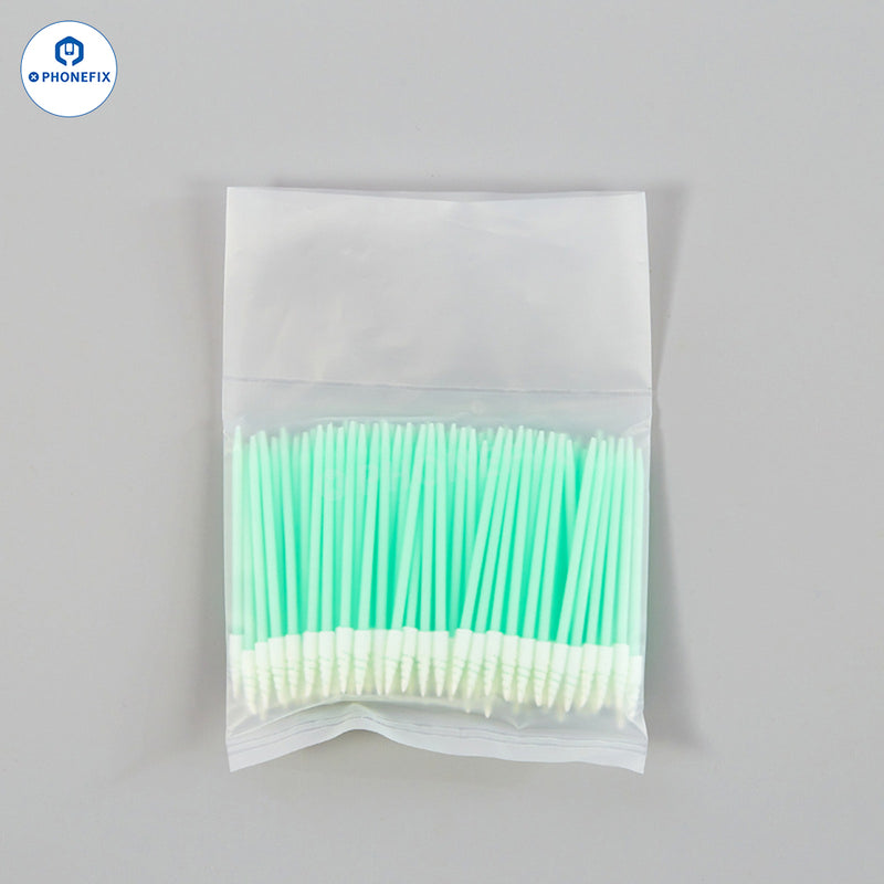 Phone Tail Plug Cleaning Stick Dust-Free Sponge Cotton Swab