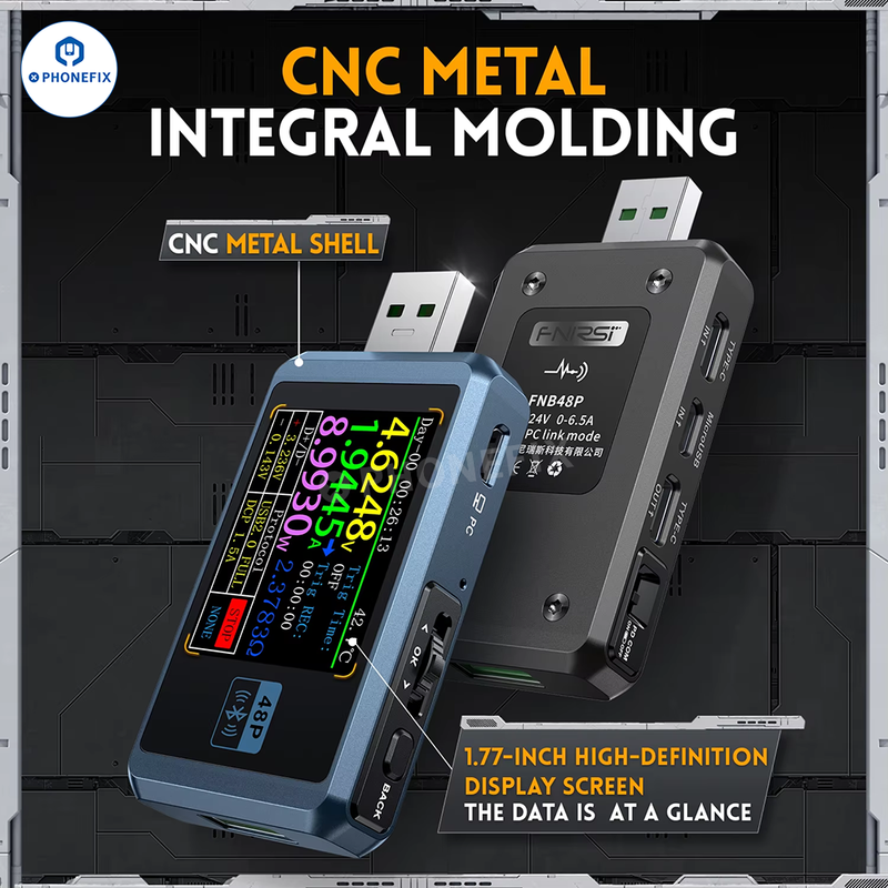 FNIRSI FNB48P USB Tail Tester For Phone Fast Charge Detection