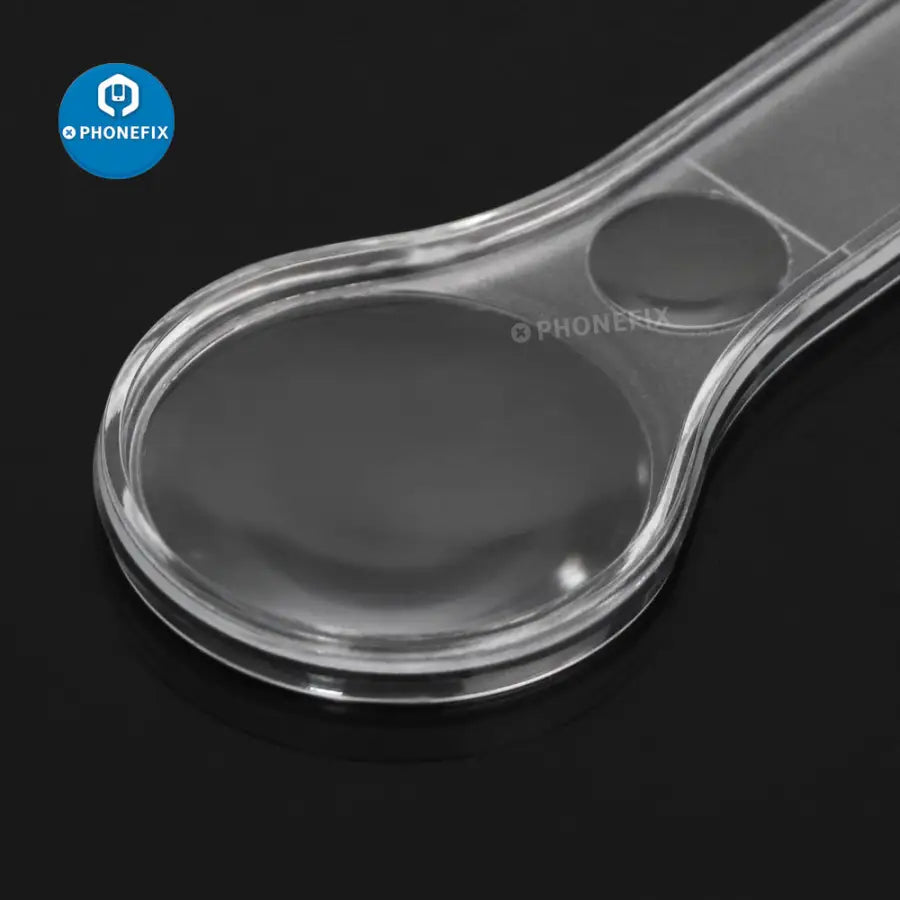 Mini Foldable LED Microscope Magnifier With Scale For Phone Repair