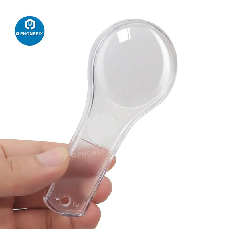 5-10X Mini Multi-function Transparent Plastic PMMA (Acrylic)