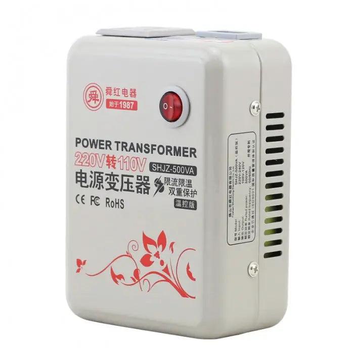 500W Voltage Transformer 110V to 220V 220V to 110V AC Voltage Changer - CHINA PHONEFIX