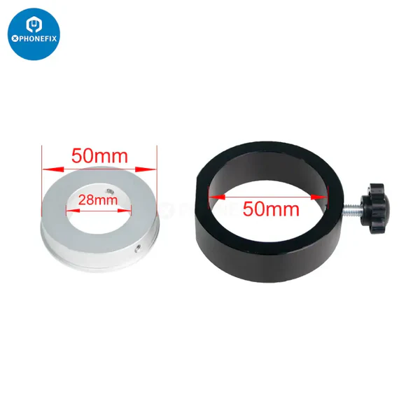 50mm Ring Adapter 50-40mm Adapter for Microscope Table Stand