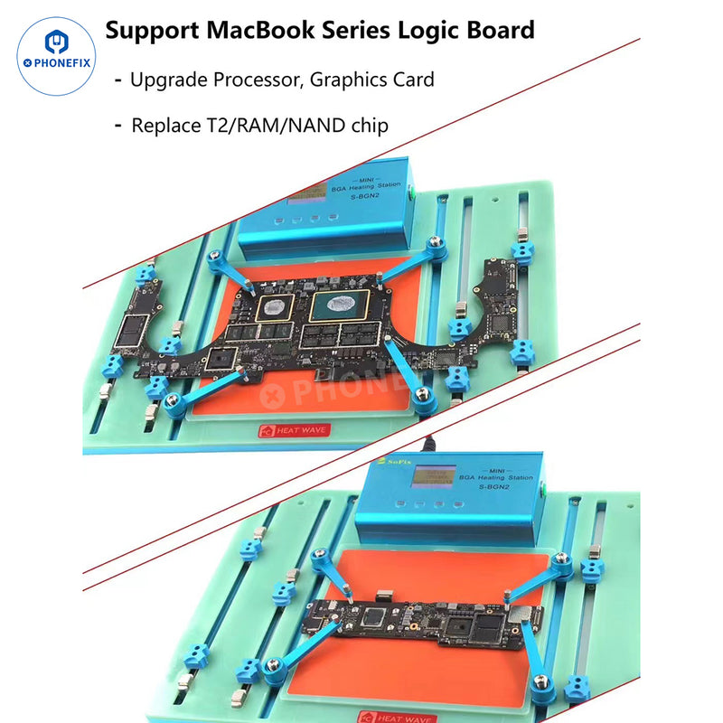 SoFix S-BGN2 Mini BAG Heating Station For Laptop MacBook PCB Soldering