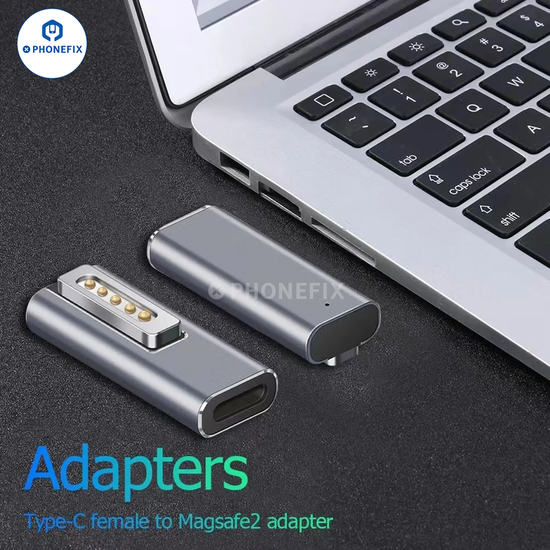 Type C USB Female To Magsafe1 2 3 Adapter Converter For MacBook