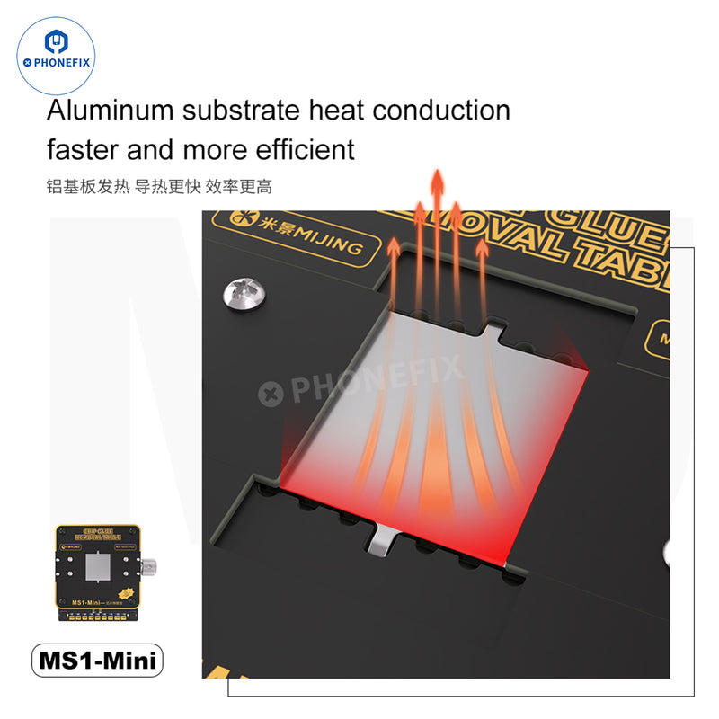 MIJING MS1-MINI Chip Glue Removal Table Heating Platform