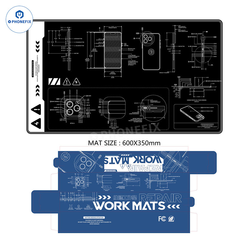 Mechanic V77 V78 Heat Insulation Pad Soldering Repair Work Mat