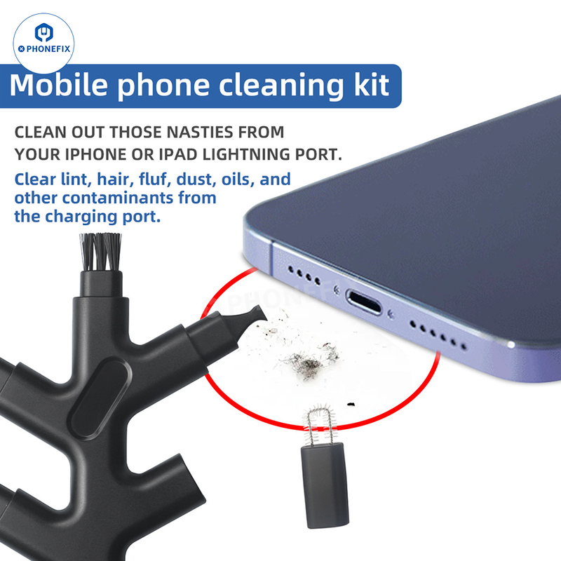 Mobile Phone Cleaning Kit Charging Port Headphones Cleaner