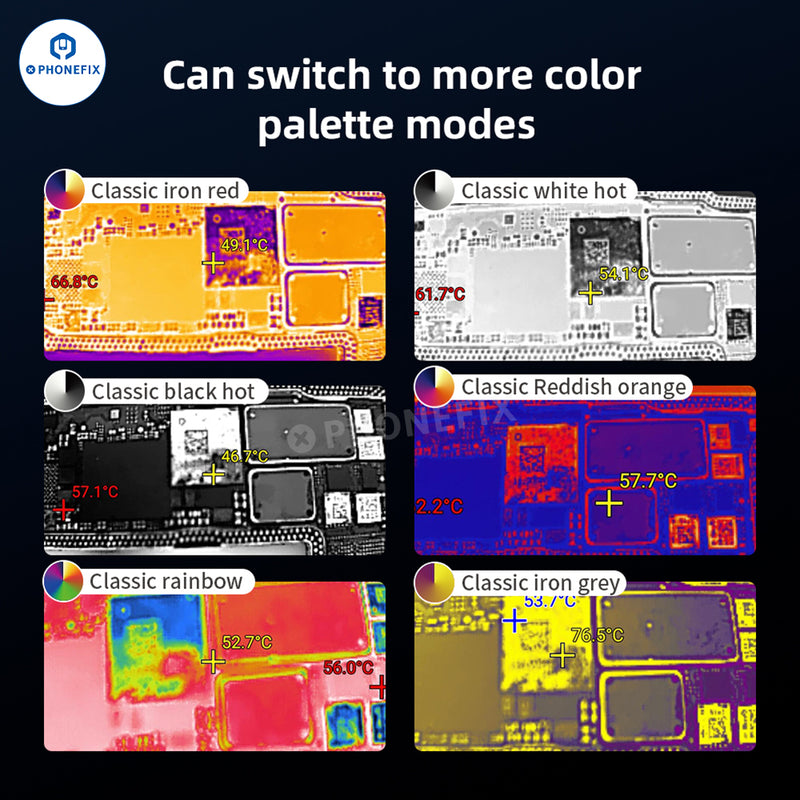 QianLi Fire Eye Pro Infrared Thermal Camera PCB Fault Diagnosis Tool