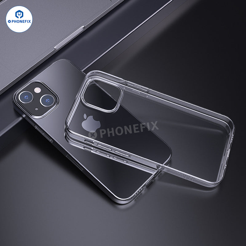 Silicone TPU Clear Case With MagSafe For iPhone 16 Pro Max