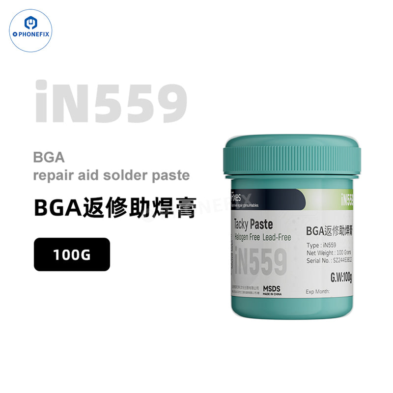 iFixes BGA Repair Solder Paste Lead-free No-clean Flux Paste 100G