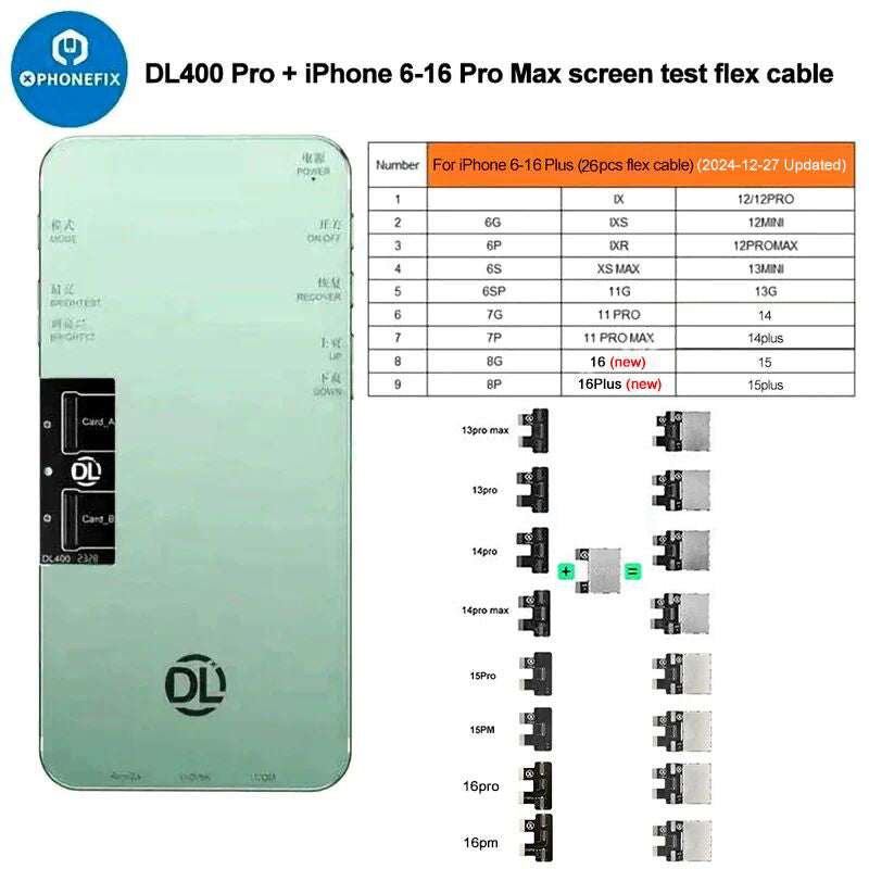 DL400 Pro iTestBox Display Touch Screen Tester For iPhone 6-16 Plus