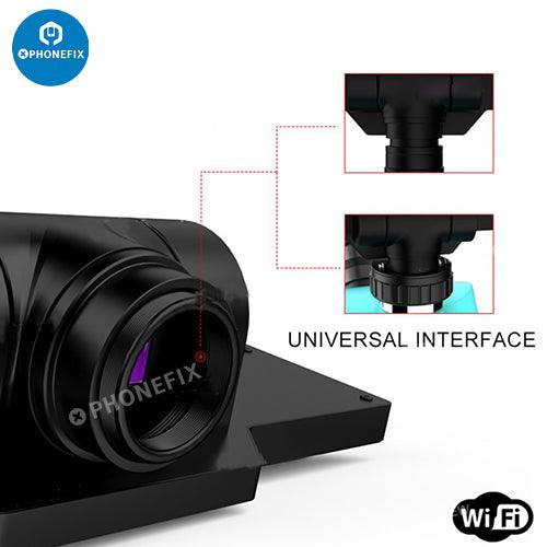 6.5-65X 7-50X Zoom Trinocular Stereo Microscope With HD Camera Monitor - CHINA PHONEFIX