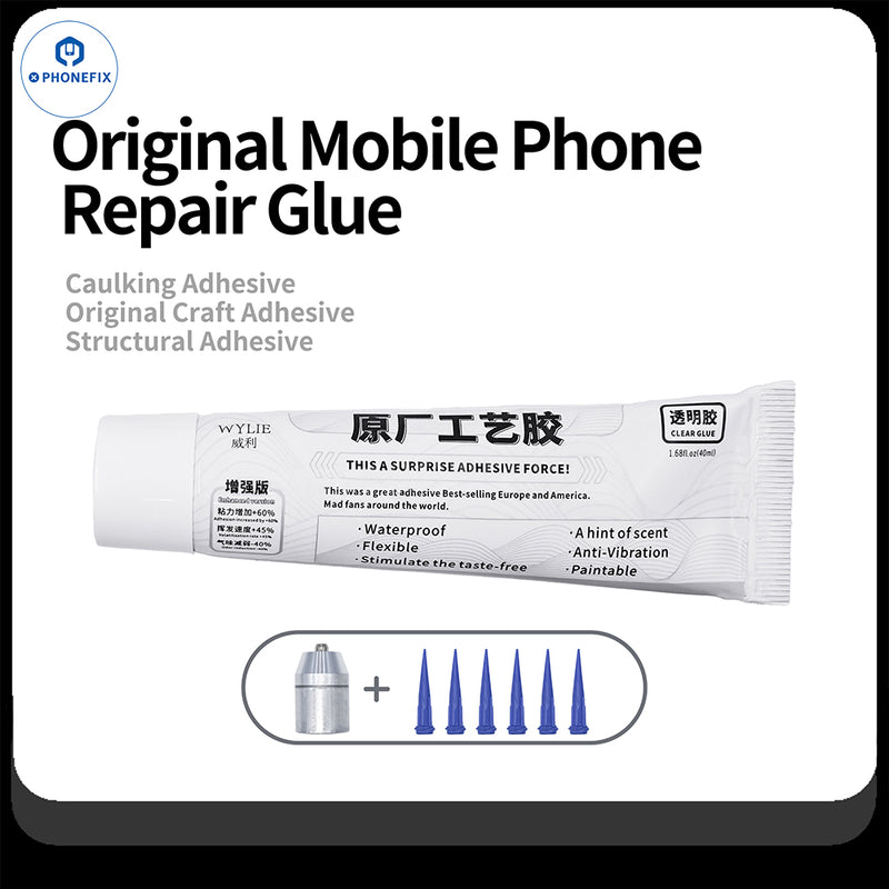 WYLIE Original Structural Adhesive Phone LCD Back Glass Repair Glue