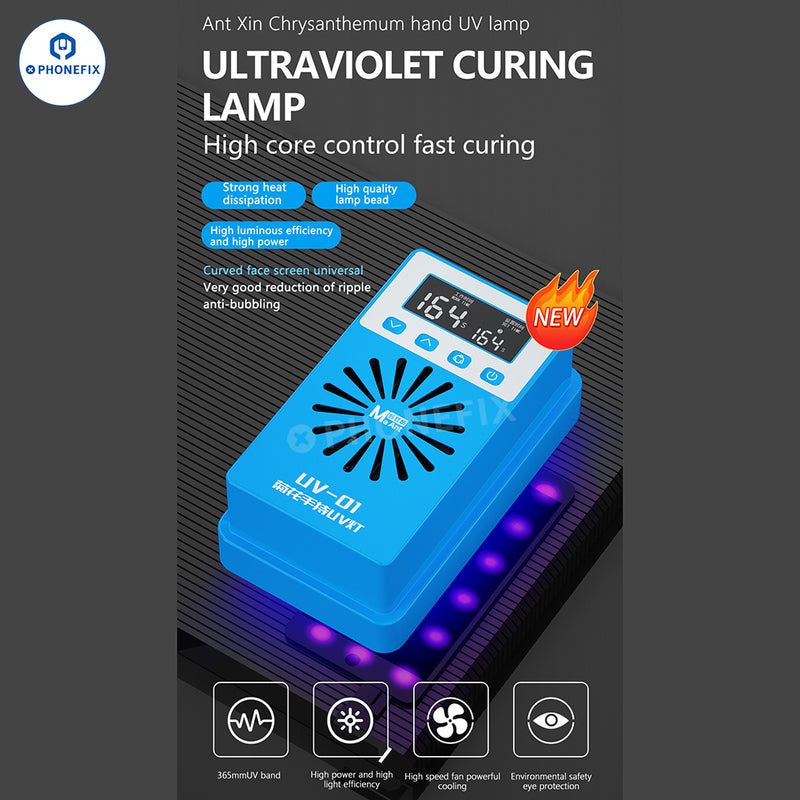 MaAnt UV-01 MY-01 UV Curing Lamp Cooling Fan Fast Heat Dissipation