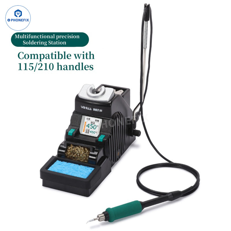 YIHUA 982-III C210 C115 Soldering Iron Station Two-hand Clamp