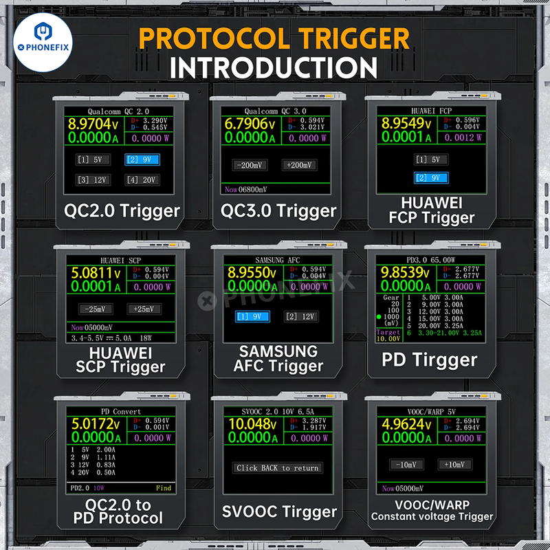 FNIRSI FNB48P USB Tail Tester For Phone Fast Charge Detection