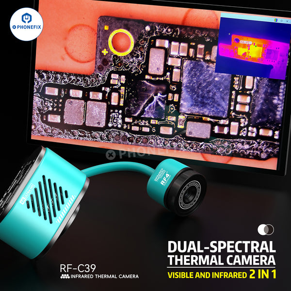 RF4 RF-C39 4K Camera Infrared Dual-Spectral Thermal Imager 2 In 1