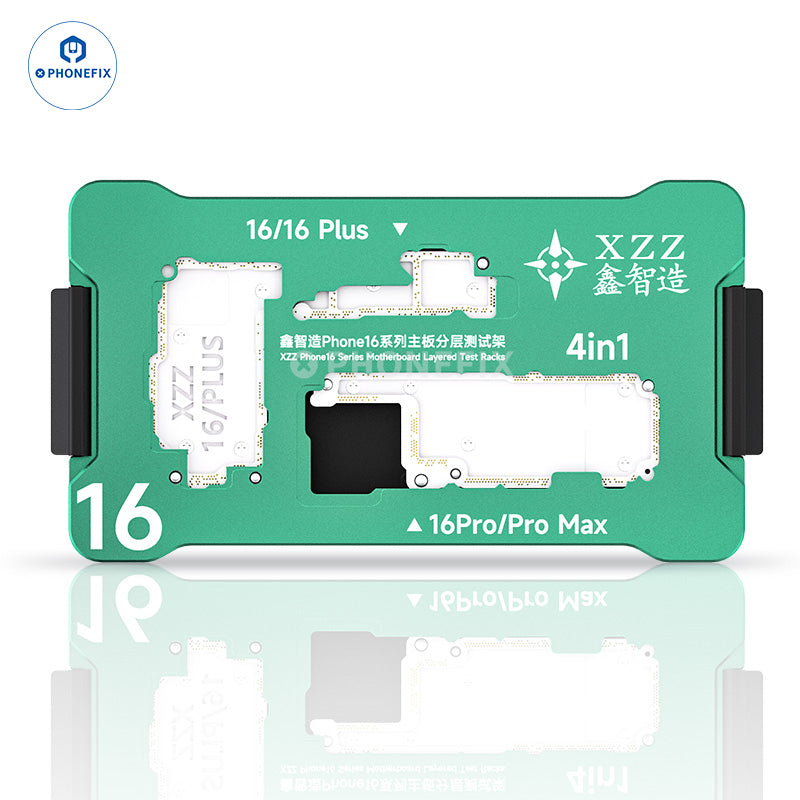 XZZ iSocket for iPhone 16 Plus/16 Pro Max Motherboard Layering Test