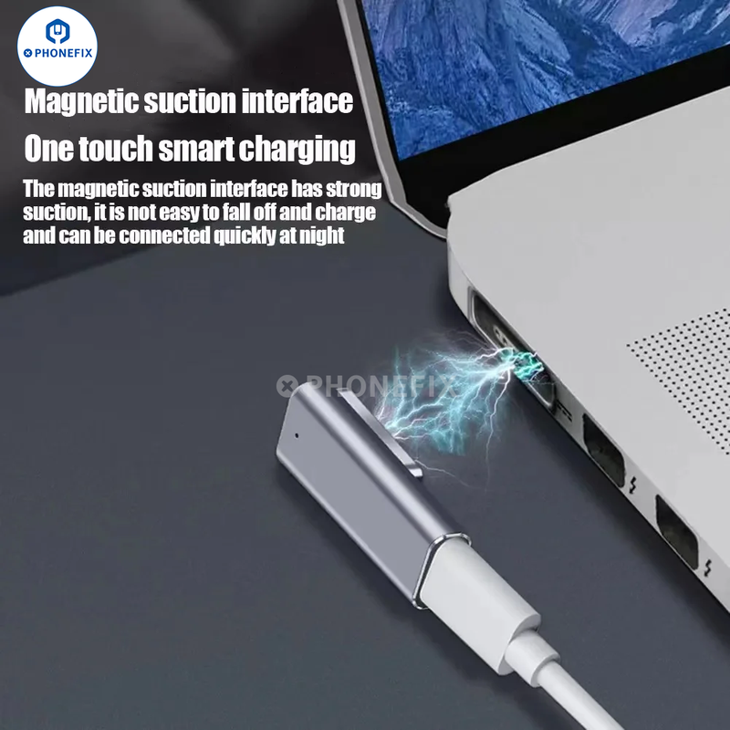 Type C USB Female To Magsafe1 2 3 Adapter Converter For MacBook