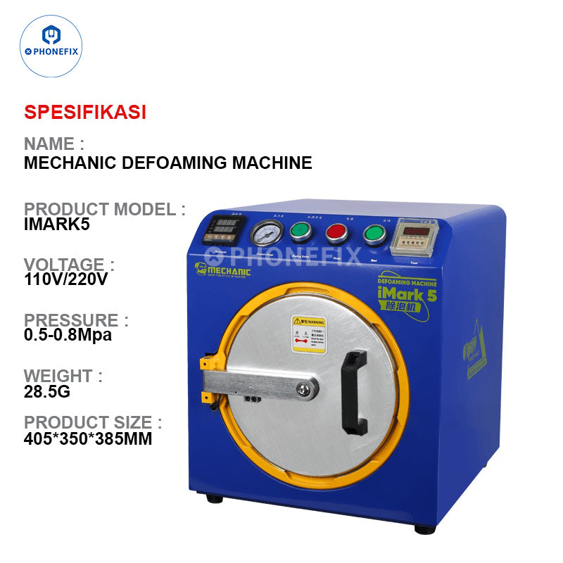 Mechanic Automatic iMark 5 Mini Air Bubble Removal Machine