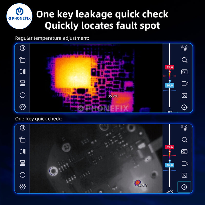 QianLi Fire Eye Pro Infrared Thermal Camera PCB Fault Diagnosis Tool