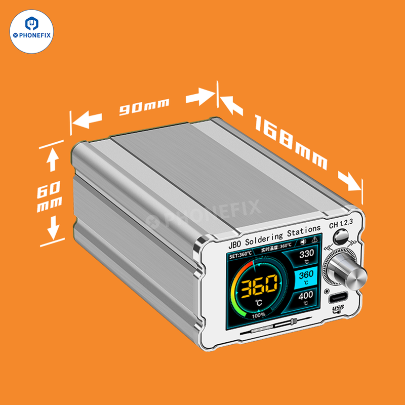 ZH-C210 Pro Precision Soldering Station With C210 Iron Tips