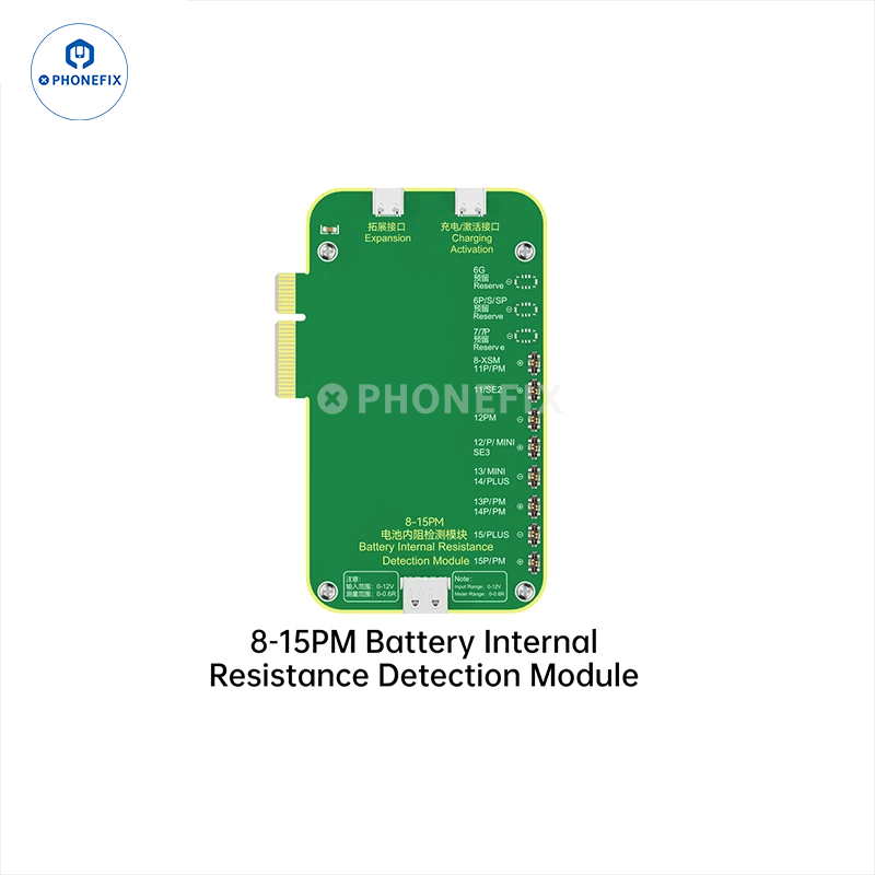 JC Battery Detection Expension Module For iPhone 6-15 Pro Max