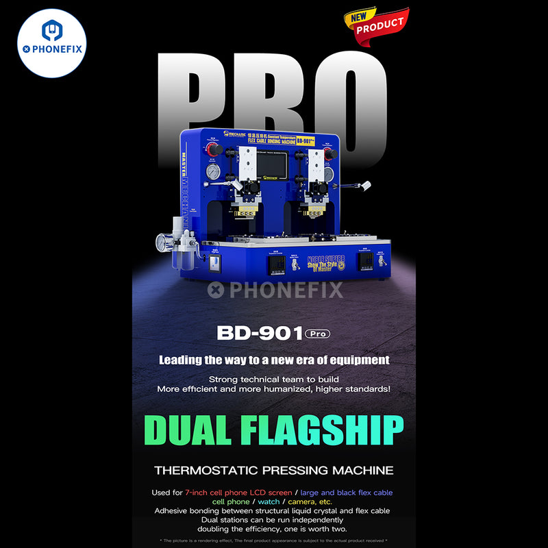 Mechanic BD-901 Pro Thermostatic Flex Cable Pressing Bonding Machine