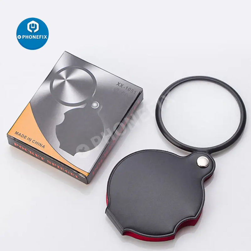 8X Multi-function Portable Magnifier Pocket-size Jewelry