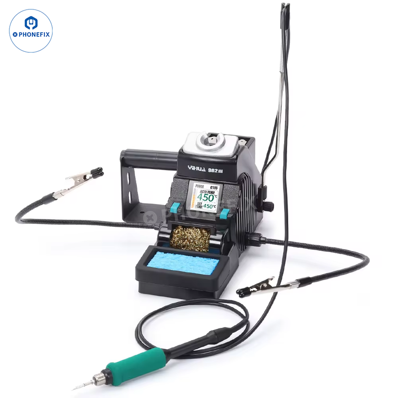 YIHUA 982-III C210 C115 Soldering Iron Station Two-hand Clamp