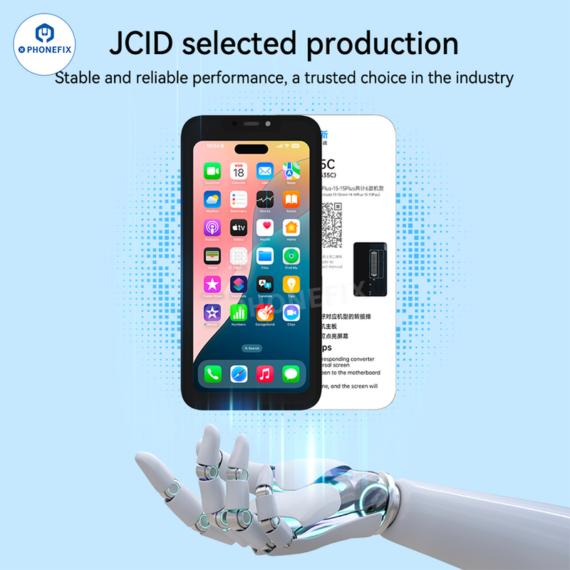 JCID S35C Universal Screen for iPhone 13-15 Display PCB Fast Detection