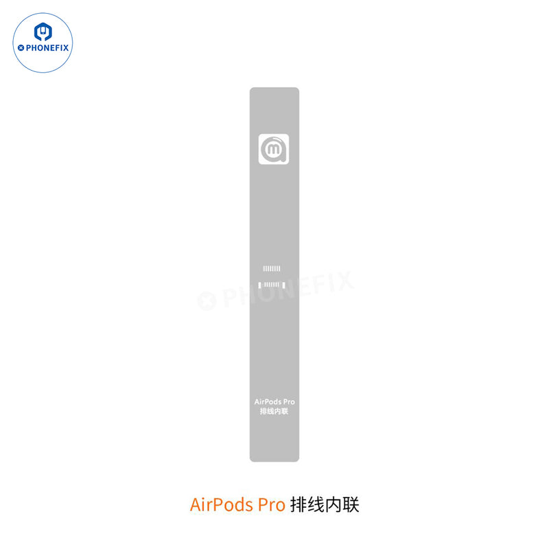 Amaoe Tin Planting Platform 0.12MM Stencil For AirPod Pro1 2 3