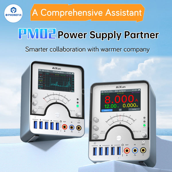 AiXun PM02 Smart DC Power Supply Partner For iPhone Android