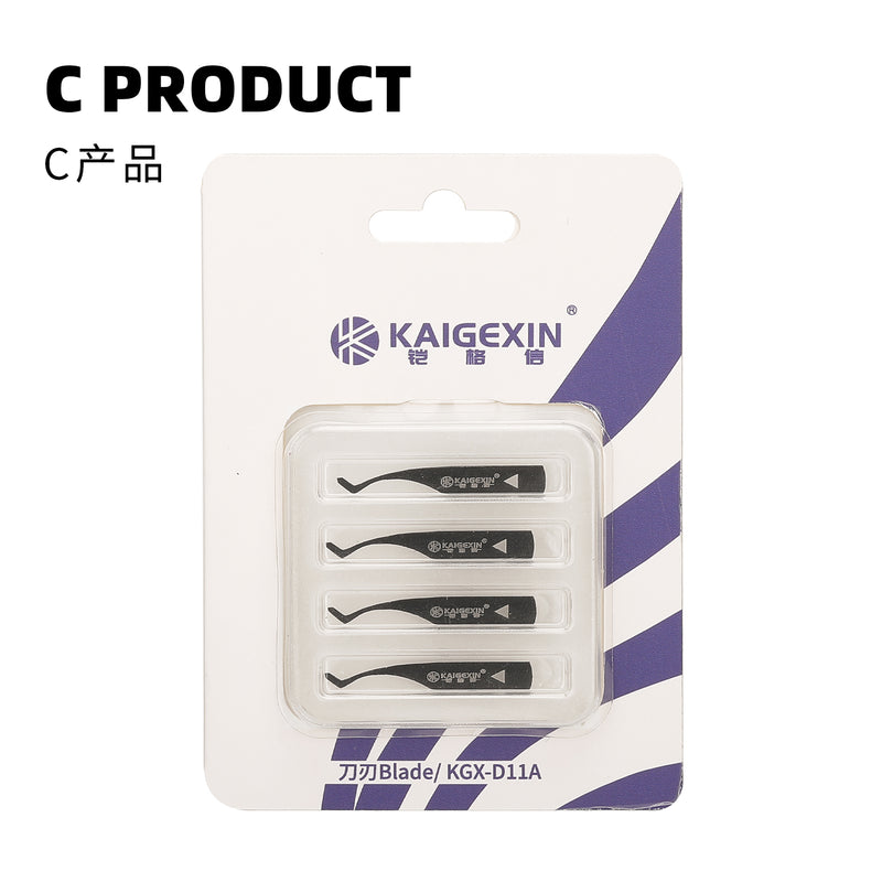 Kaigexin CPU Glue Removal Blade Kit Chip Scraper Pry Knife