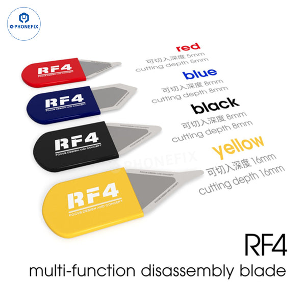 RF4 RF-DA8/DA9 Phone Tablet Disassembly Blade Glue Removal Set