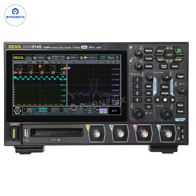 RIGOL DHO914 DHO924S Digital Oscilloscope 4 Channels 250MHz