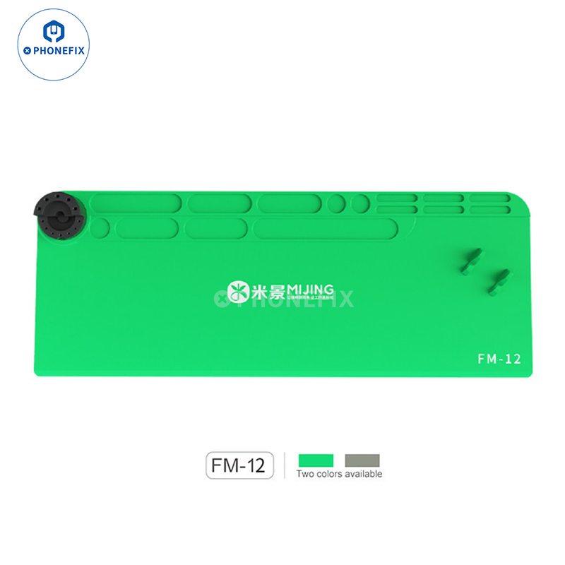 Mijing FM-11 FM-12 Silicone Pad With Phone Screwdriver Holder