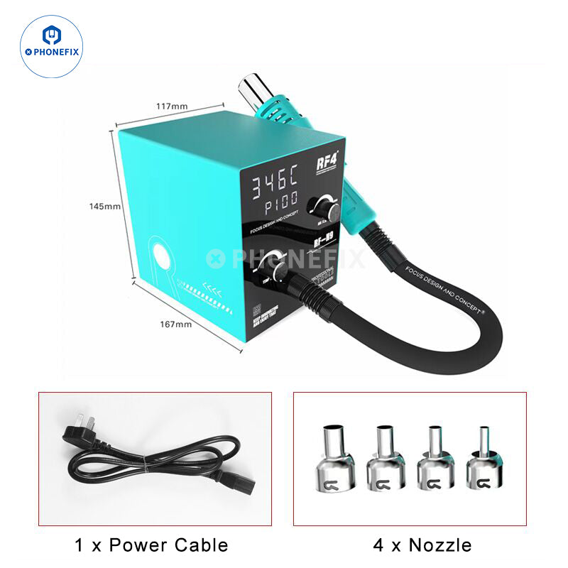 RF4 RF-H9 Hot Air Gun Digital Display BGA Rework Station