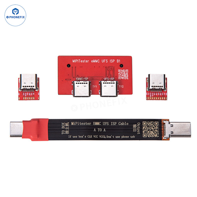 MIPI PRO Tester with UFS EMMC ISP Cable/Adapter BGA153/254/297