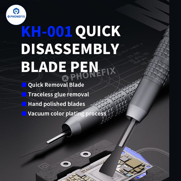 MECHANIC KH-001 Quick Disassembly Blade Pen IC Prying Glue Removal