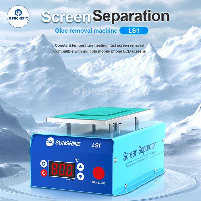 SUNSHINE LS1 Screen Heating Separator Glue Removal Machine