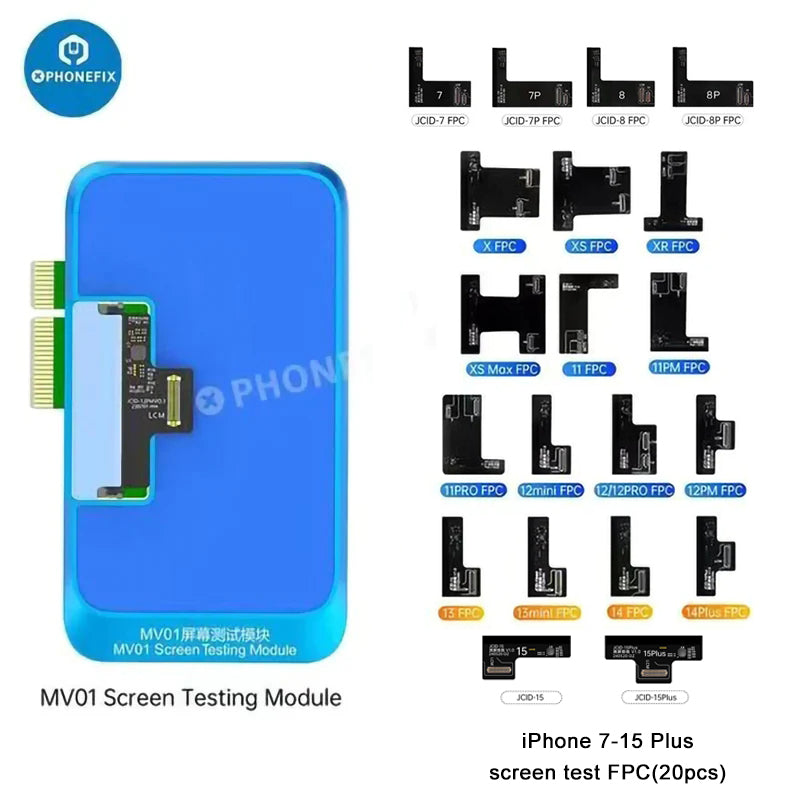 JCID MV01 Screen Testing Module For iPhone Samsung Android Phones